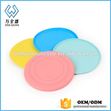 Blank Frisbee Wholesale Prices Silicone Rubber Frisbee